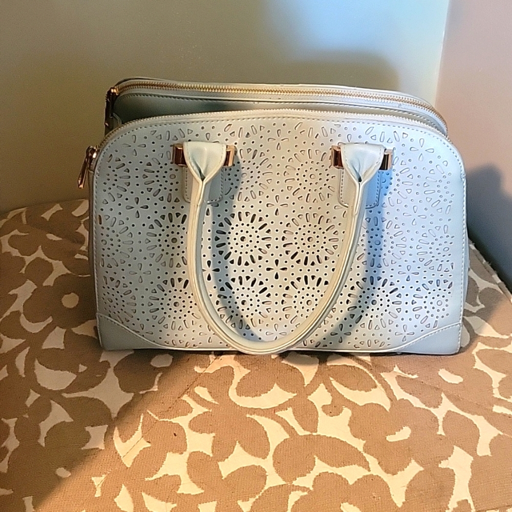 Light blue purse